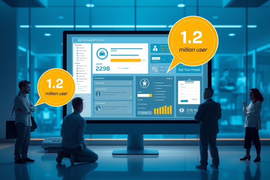 Elektronische Patientenakte: Langsamer Start trotz hoher Bekanntheit. Credits: LabNews Media LLC